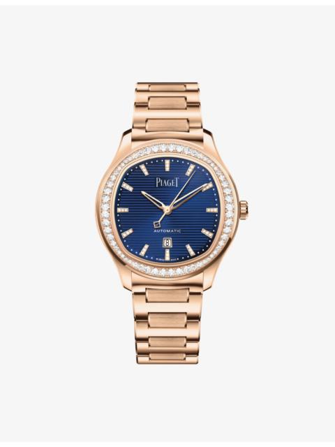 Polo Rose-Gold And Diamond Watch 36mm