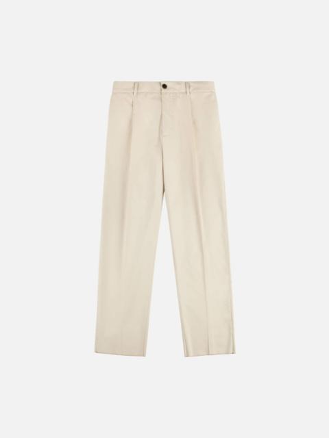 Pants in bi-stretch satin