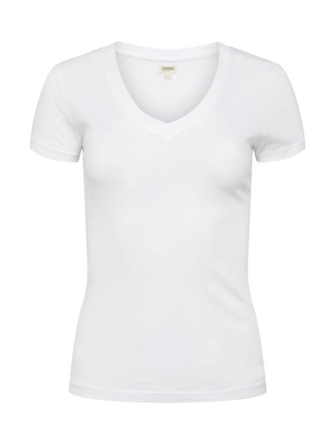 Becca Cotton V-Neck Tee
