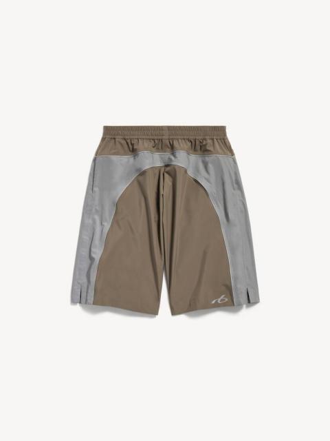 Men's Techwear Tracksuit Shorts in Grey