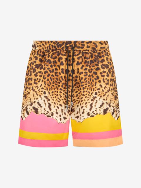 Swimsuit with Pop Horse Print