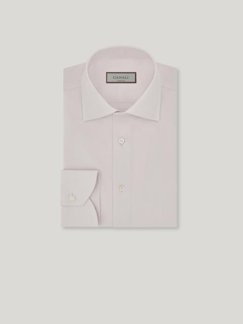PALE PINK PIN POINT COTTON REGULAR-FIT SHIRT