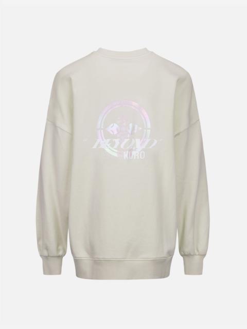 Kamon Pearl Reflective Print Sweatshirt