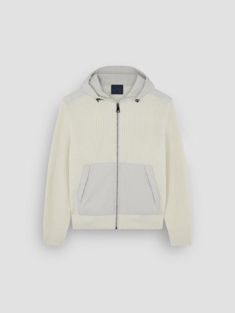 RE-WOOL SWEATSHIRT WITH RE-130 HIGH DENSITY DETAILS