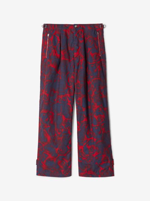 Rose Print Trousers