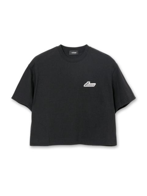 CROPPED LOGO T-SHIRT