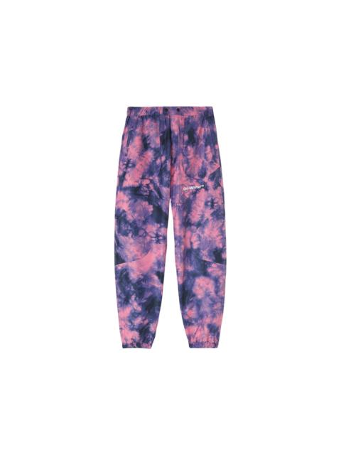 OFF-WHITE Ski Tie Dye Diag 3L Wide Pant Tie Dye Purple