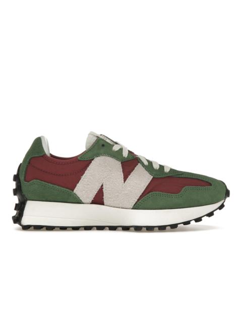 New Balance 327 Dark Green Red