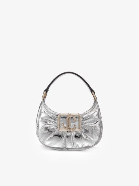 Edie Hobo Mini
Silver Vintage Metallic Leather Mini Bag