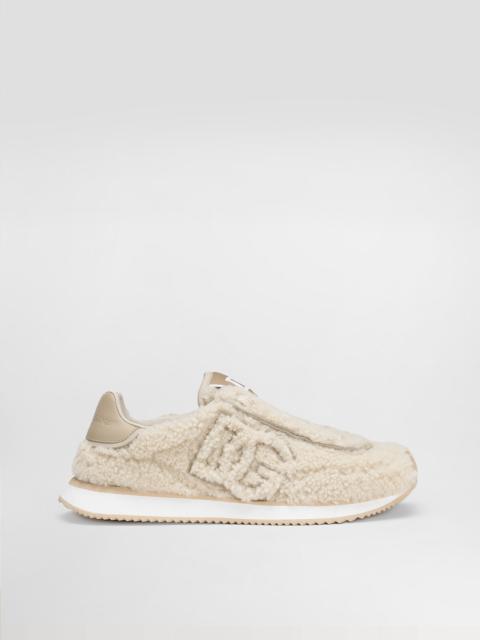 DG Cushion sheepskin sneakers