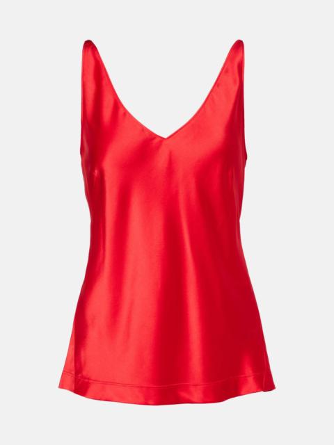 Sense Of Shine silk-blend satin camisole