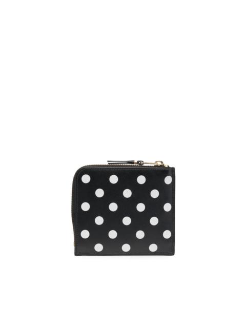 SA3100PD WALLET - PRINTED POLKA DOT BLACK