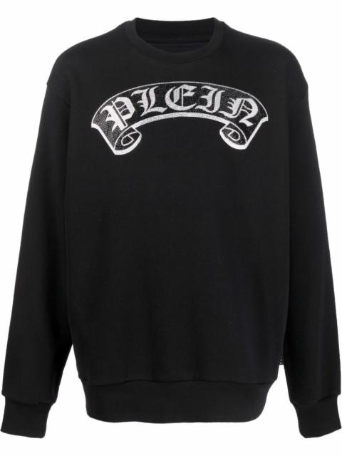 logo-print sweatshirt