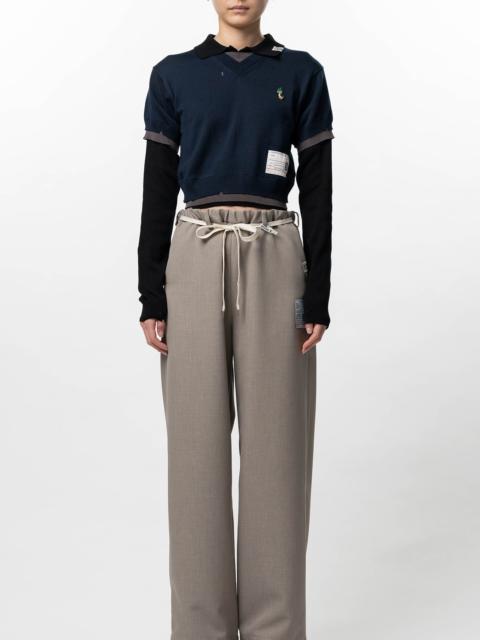 Triple Layered Knit Sweater