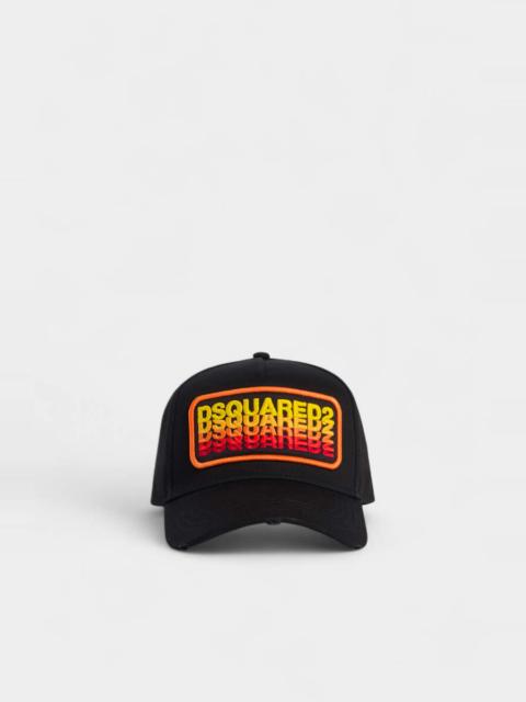 DSQUARED2 LOGO PATCH BASEBALL CAP
