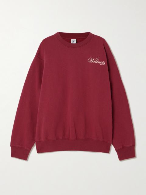 Soho Printed Cotton-jersey Sweatshirt