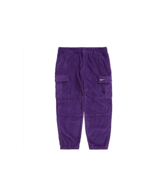 Supreme Nike Arc Corduroy Cargo Pant Purple