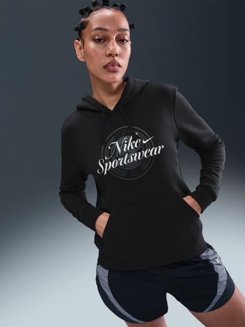 Nike Sportswear Club Fleece Women's Graphic Pullover Hoodie