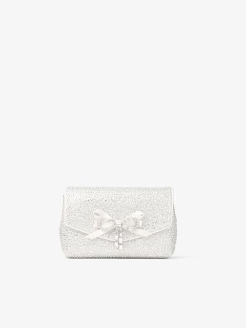 Soft Bow Mini Bag
Ivory Satin Mini Bag with Crystal Bow
