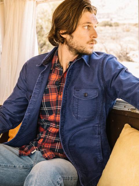 The Anvil Moleskin- Weathered Navy