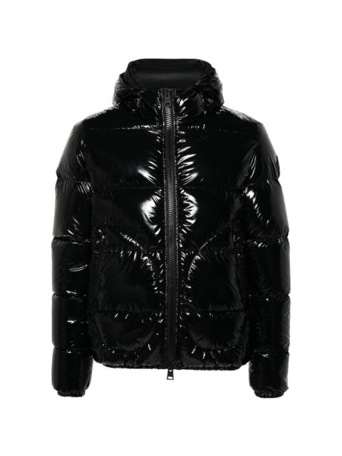 hooded puffer jacket