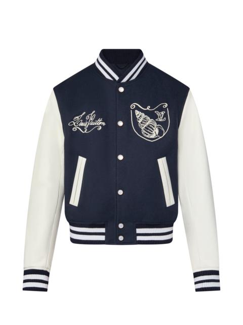 Calfskin Varsity Jacket