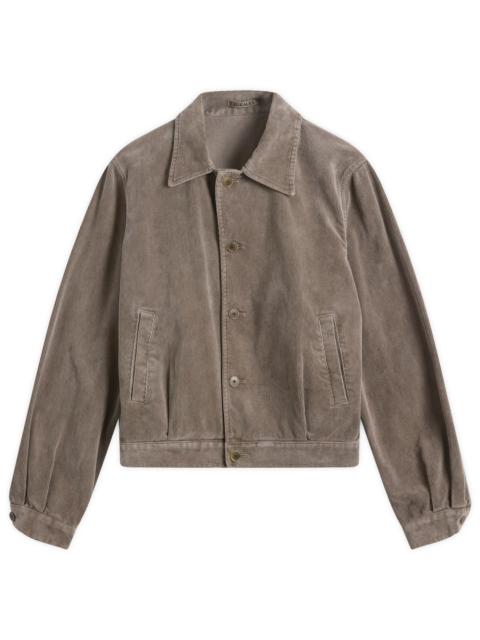 Auralee Pigment Dyed Finx Corduroy Blouson