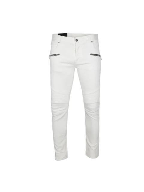 SLIM FIT WHITE JEANS