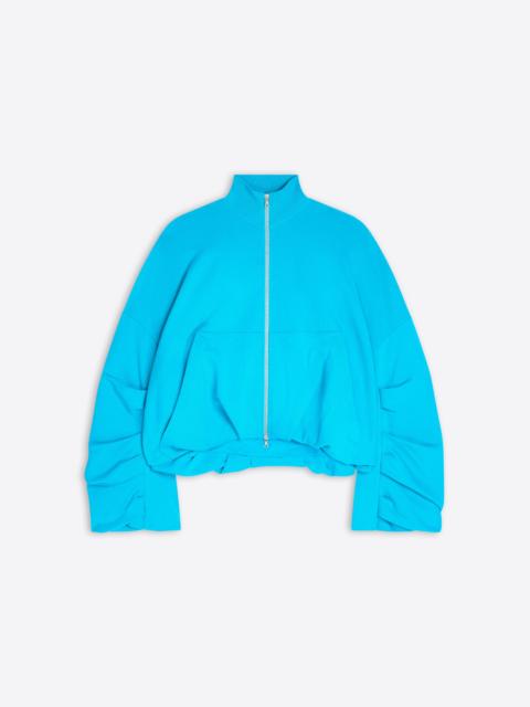 DRAPED JERSEY JACKET