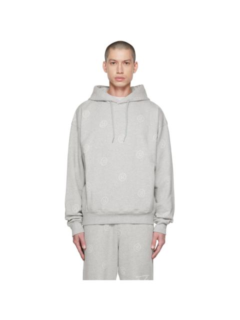 Gray All Over Hoodie