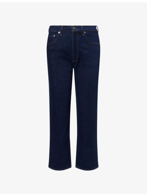 Harlow Straight-Leg Denim Jeans