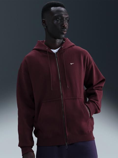 Nike Solo Swoosh Men's Full-Zip Fleece Hoodie