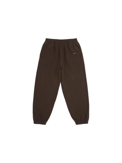 Supreme Small Box Sweatpant (FW25) Brown