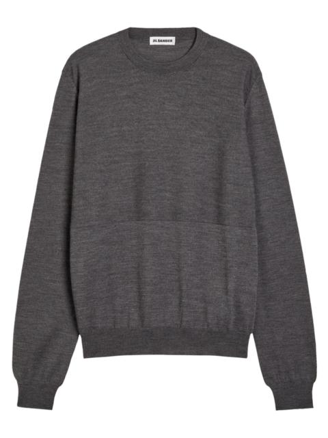 Jil Sander Panelled Wool Jumper