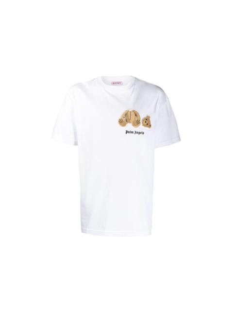 Palm Angels Bear Applique T-shirt White