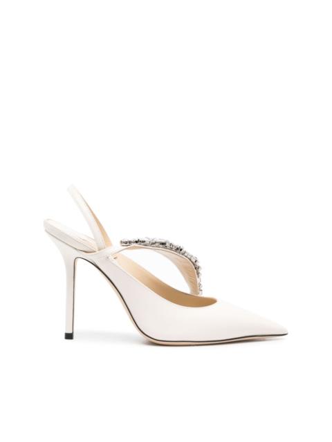 Flos 100mm leather pumps