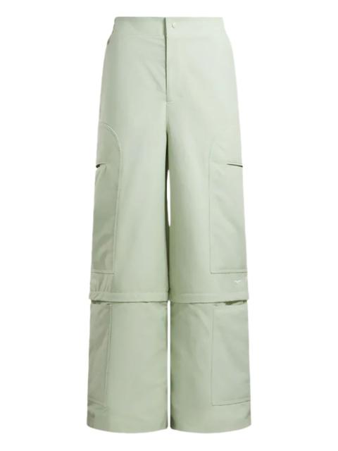 zip-fastening pocket trousers