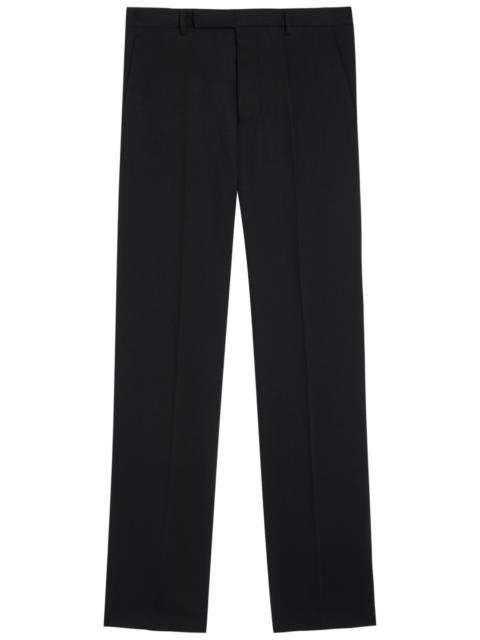 Rick Owens Dietrich Straight-leg Wool Trousers