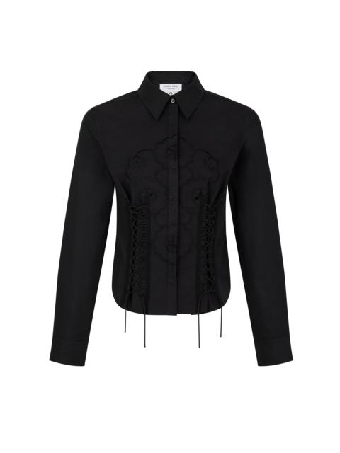 Regenerated Household Linen Corset Shirt