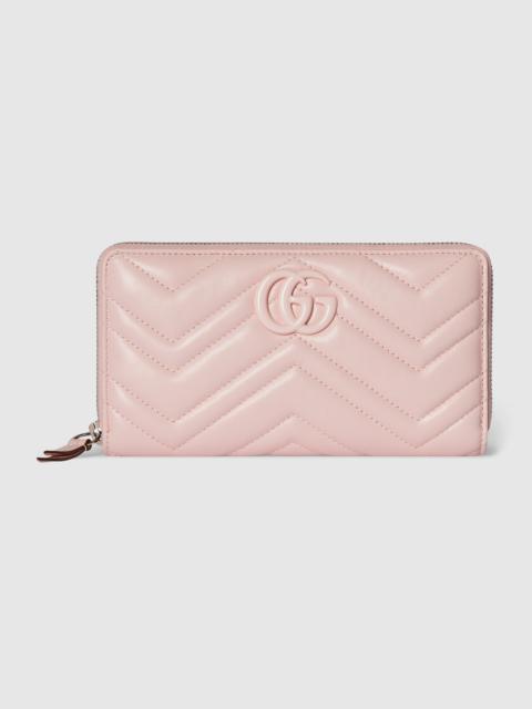 GG Marmont zip around wallet