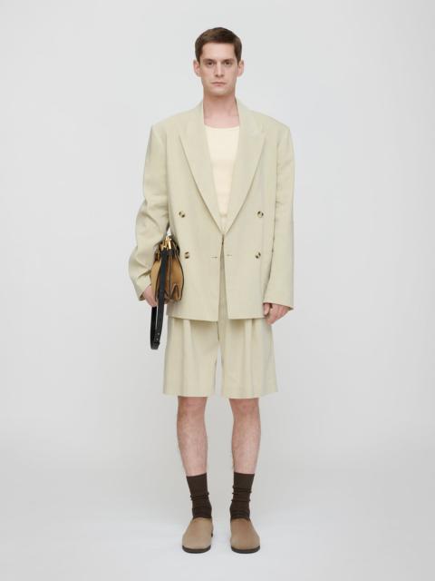 Flax Suiting Shorts