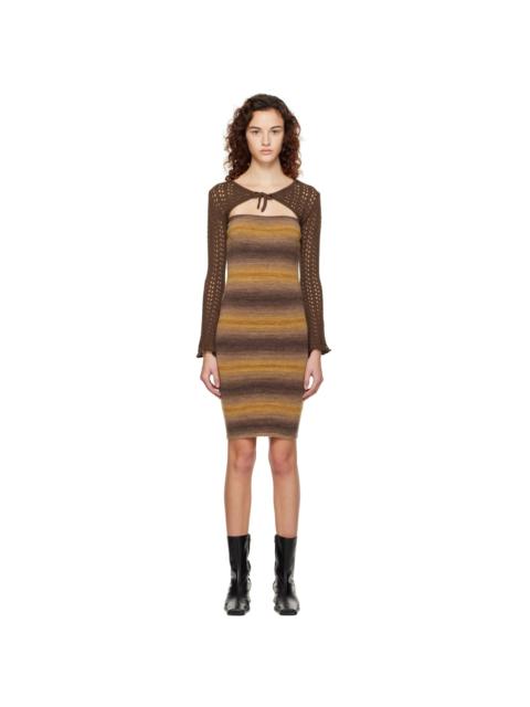 SSENSE Exclusive Brown Atcama Minidress