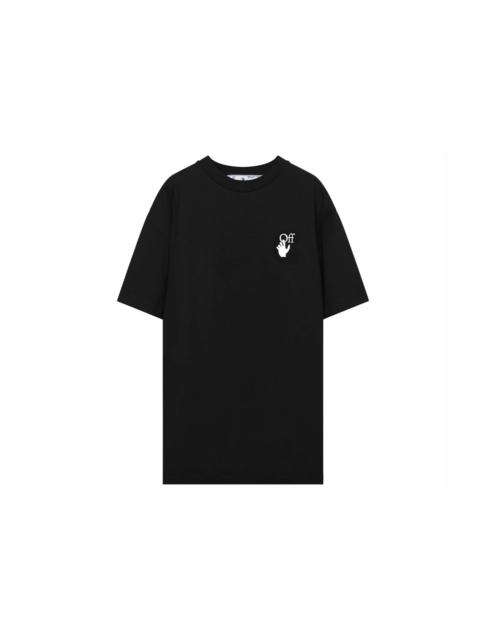 OFF-WHITE Oversized Arrows Marker Print T-shirt Black