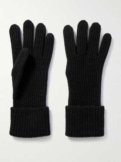 Juliann Ribbed Cashmere Gloves