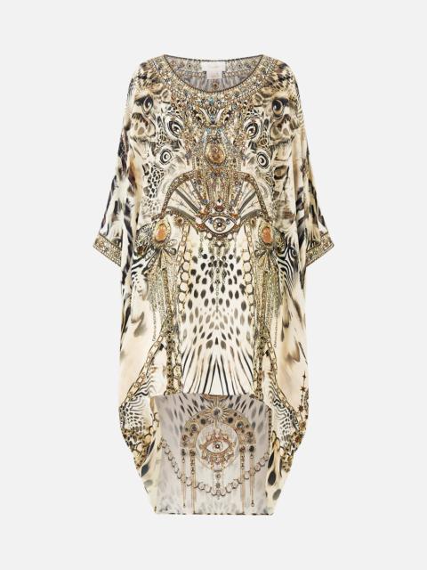 SCOOP BACK HEM DRESS