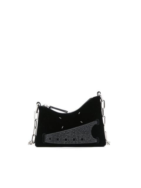 small Snatched leather shoulder bag