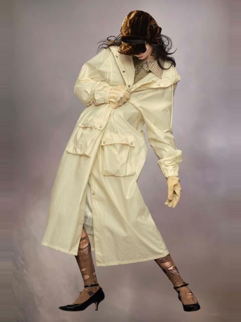 Cotton caban coat