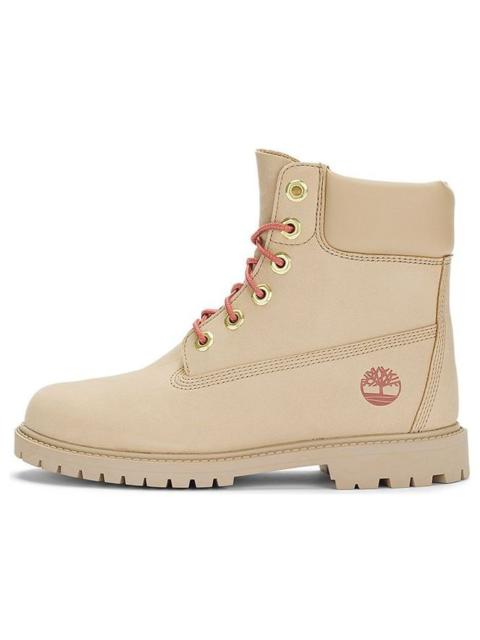 (WMNS) Timberland Premium Waterproof Boots 'Beige Nubuck' A5NY9W