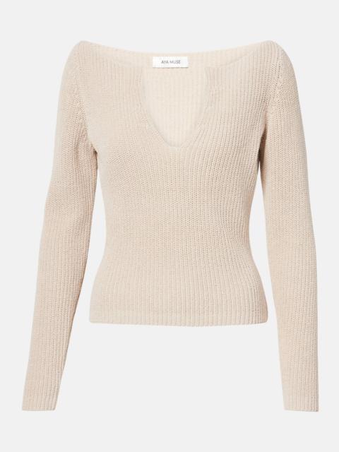 Caeli cotton-blend top