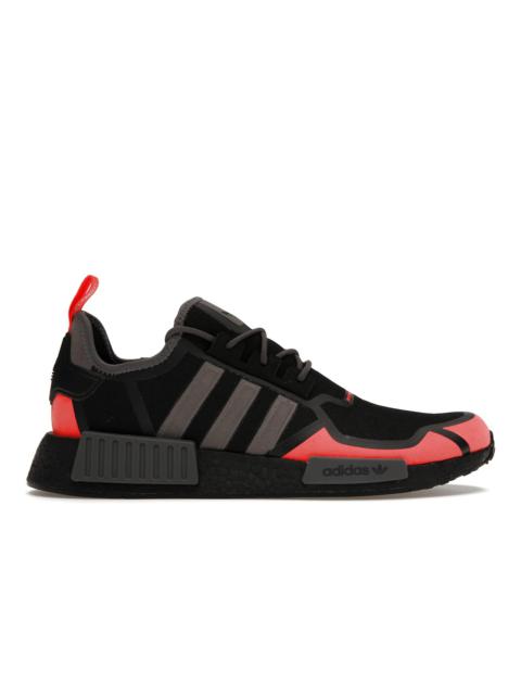 adidas NMD R1 Core Black Solar Red Grey